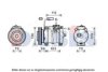 AKS DASIS 05058032AC Compressor, air conditioning